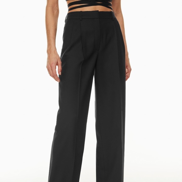 Aritzia Babaton Pleated Pant - Picture 3 of 4